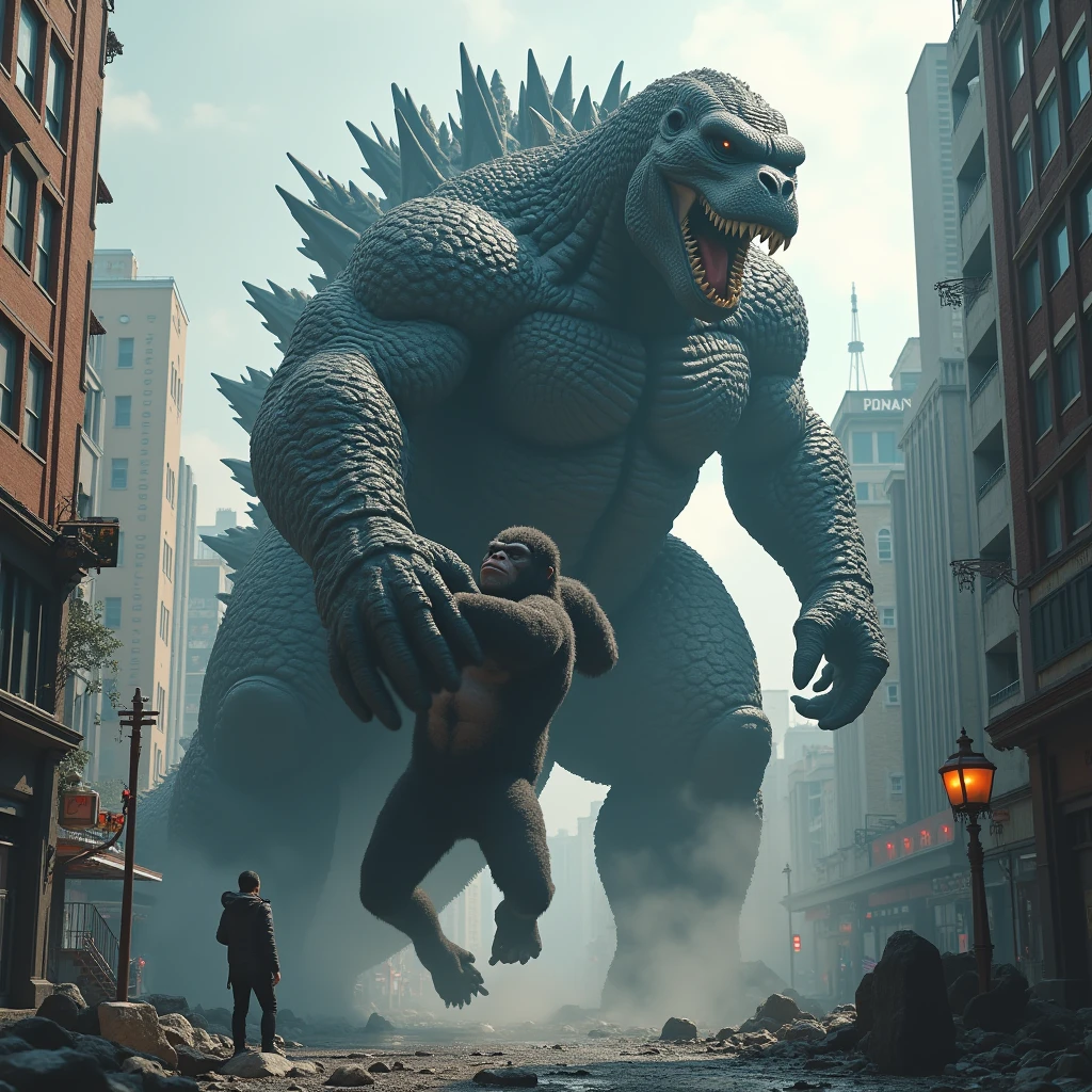 Godzilla loves kingkong