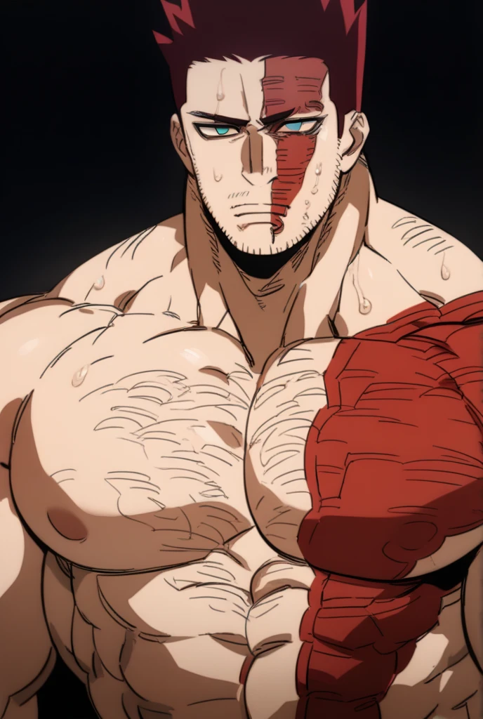 attack on titan anime Walter White titan, ecorche, muscle, bones