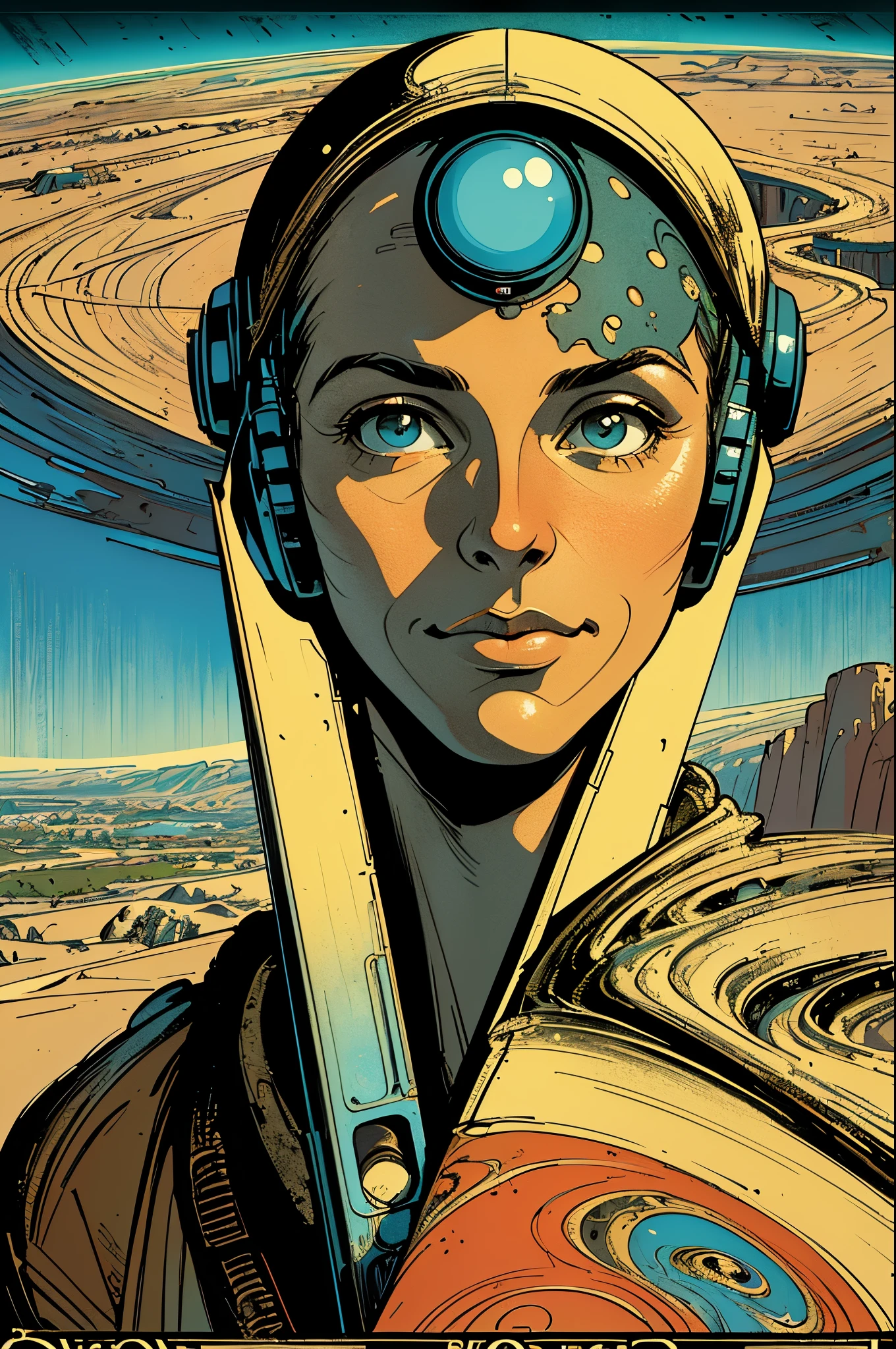 ((( masterpieces in the highest quality))),(((retro vintage sci-fi movie poster))),(((vast landscape))),(((Surreal))),(((Surrealism)))