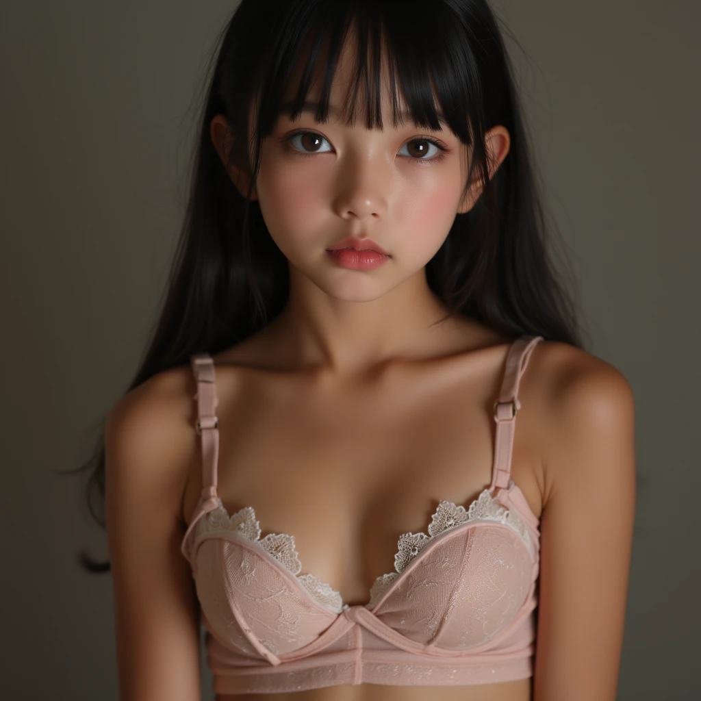 cuteloli,loli,SuchKGirl,hyper realistic,HD,best quality,8-*****-***,upper_body,looking at viewer,Sexy lingerie