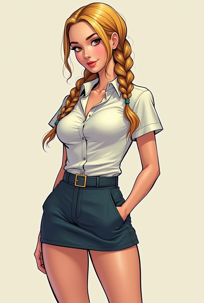 Abigail, , blue eyes, looking at viewer, upper body, long hair,
standing, sleeveless, cleavage,
outdoors, collared shirt, hat, biceps,
golf course, morning, indoors, smile,
(insanely detailed, beautiful detailed face, masterpiece, best quality),