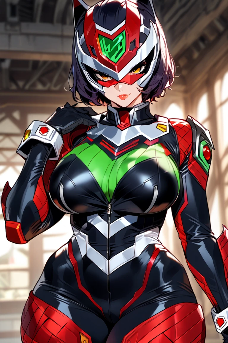 Kamen Rider Suit, Big Breasted ,  Beauty ,  sexy body,