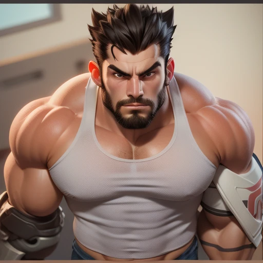 (best quality,4k,8k,highres,masterpiece:1.2),ultra-detailed,(realistic,photorealistic,photo-realistic:1.37), sexy boy posing,portrait,emotion,casual outfit,dark background,vivid colors,dynamic lighting,sharp focus,muscular,stylish hair,smoldering eyes,intense gaze,strong jawline,defined facial features,confident expression,lean body,striking pose,athletic physique,tattoos,edgy style,shirtless,close-up,dramatic lighting,sexy smile,piercing gaze,masculine charm,sensual,alluring,provocative stare,perfect body,dominant attitude