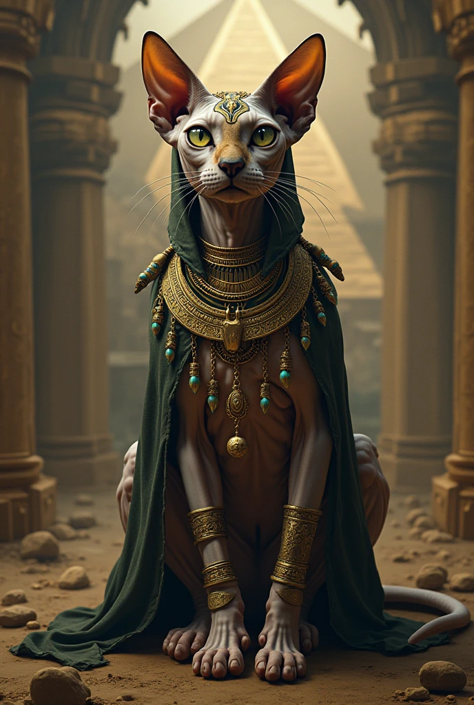 best quality,(masterpiece:1.2),
OldEgyptAI, cornish rex, fantasy creatures,
