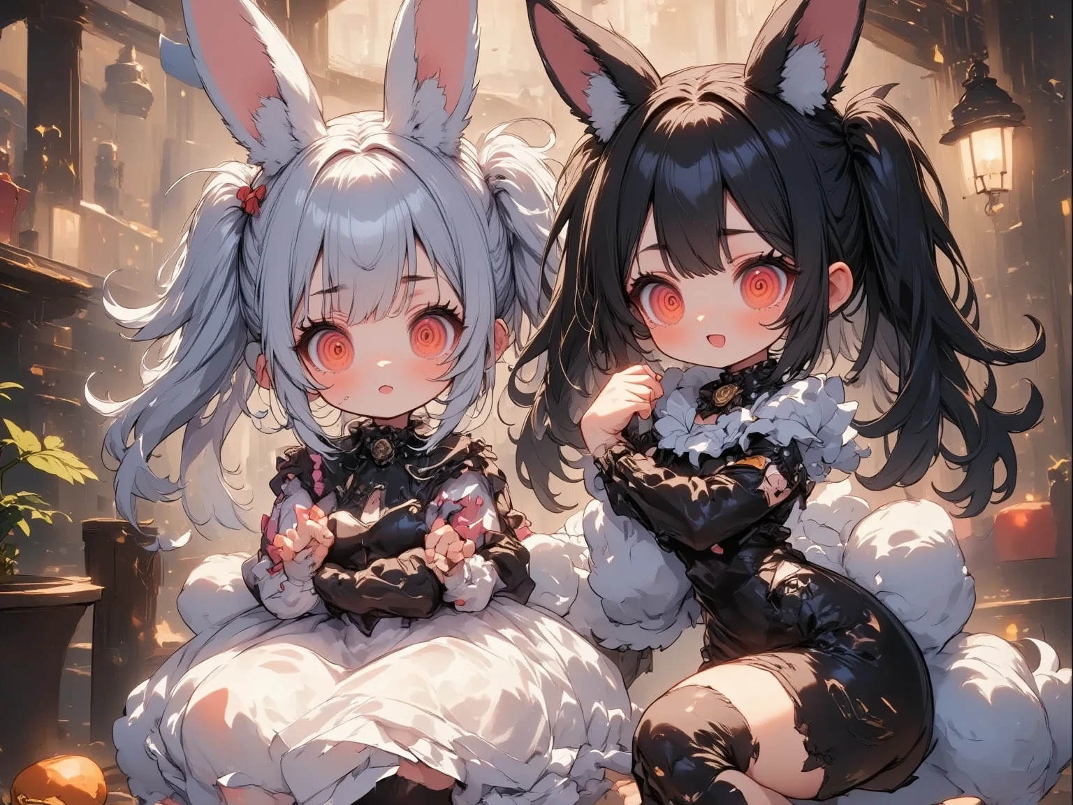 Anime characters taking pictures in costumes, WLOP and Sakimi-chan, Gwaiz on artstation pixiv, Gwaiz on pixiv artstation, Gwaiz, artwork in the style of Gwaiz, everyone, Wallop and Krentz Kuschaert, Azur Lane Characters, artstation pixivでトレンド