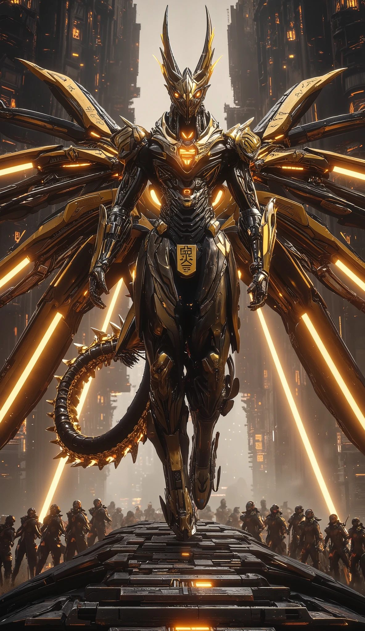 (Realistic:1.5), (Photorealistic:1.2), detailed, render, epic, biomechanical dragon, helmet, white plastic, diffuse lighting, dynamic pose, intricate, elegant, (dynamic background), highly detailed, elegant, sharp focus, photo by greg rutkowski, soft lighting, vibrant colors, IvoryGoldAI <lora:IvoryGoldAIv2:0.8>, <lora:EPI Noise offset v2:0.5>, <lora:ArmorSuit_v01:0.2>, <lora:cyberhelmetv0.7:0.1>, red akirabike, riding bike, night, cyberpunk city view, epic screen, <lora:akirabikev0.2:0.5> ,