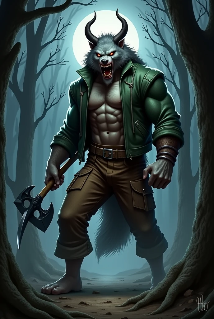 (zPDXL2), score_9_up, BREAK 
((werewolf:1.75)), ((tall), bruises, abrasions, cuts, wounds), (black fur,), (glowing yellow eyes),
 (dark forest, night forest), BREAK AissistXLv2, unaestheticXL_bp5, SimplePositiveXLv2, zPDXL2 PonyXLV6_Scores
