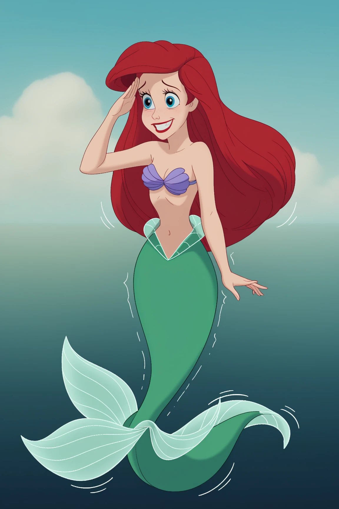 mermaidsmt, Fantasy art, moonlight, (The Little Mermaid), mystery的な光, Swimming, Fantasy, Marine Life, mystery的な景色, Vibrant colors, seabed, coral, Reflection of light, In the water, Transparency, Shine, elegant, Long Hair, Flowing, (Mermaid), magic, dream, Romantic, beautiful, Enchantment, deep sea, Sea foam, Starry Sky, Clear water, illumination, mystery, Mystic
