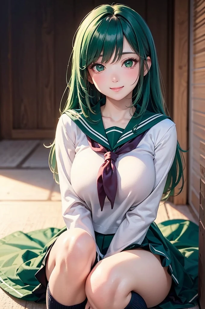 Lum invadeer, Big Breasts, Best Quality, Ultra High Definition, Maximum Resolution, Ultra Detail, Anime, Bottom, A Girl, Very Cute, Medium Hair, Black Hair, Hair Ribbon, Hairpin, Colored Eyes, Sailor Suit, Areola Slip, White Panties, Open Legs, One Boy, Missionary Position, Insertion of Rooster into Vagina, Cream, Open Vaginal Vagina with Fingers