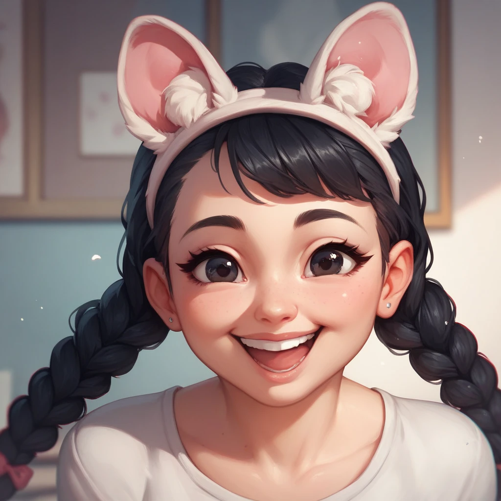 a rabbit with head people, there is Rabbit with a human face and a pink bag, kawaii realistic portrait, artwork in the style of guweiz, realism artstyle, furry character portrait, stylized portrait, portrait of ahri, high quality portrait, nft portrait, lofi portrait, digital fantasy portrait, realistic artstyle, photorealistic artstyle, pokimane, detailed portrait