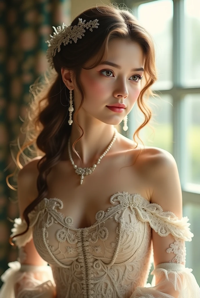 a sexual cinderella, full body, different poses, highly detailed, photorealistic, 8k, ultra-detailed, realistic skin, beautiful face, exquisite dress, high heels, jewelry, dramatic lighting, intricate background, cinematic composition, vibrant colors, fantasy, magical