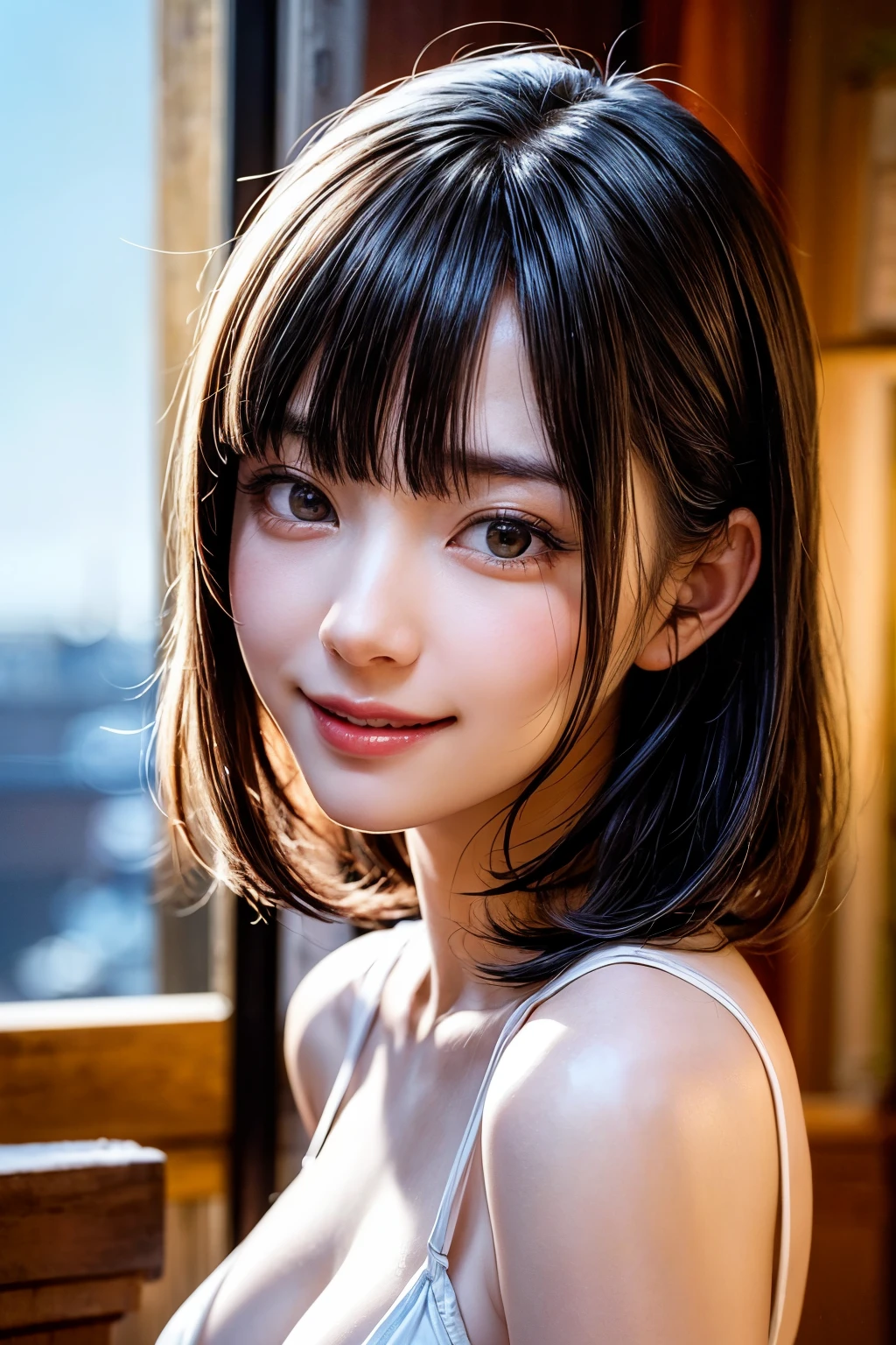 masterpiece , Highest quality , detailed , Mature Woman 
