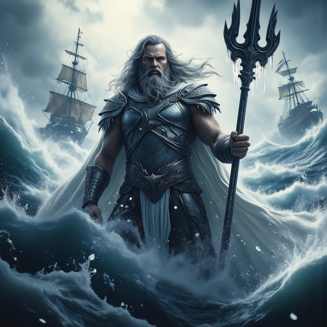 An ancient god from the water that resembles fish and the Kraken. It should be the size of Mount Everest. And It should be so terrifying, it brings insanity to anyone who looks at it.