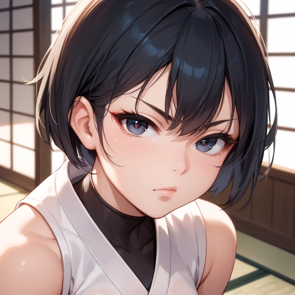 Ace version scott_pilgrim_style, Preferably have a Japanese kimono-type outfit.