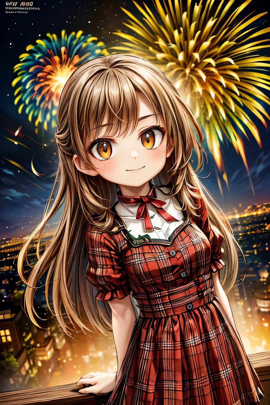 a stunning display of fireworks over a lively new year's eve , colorful explosions in the night sky, south european city, celebration atmosphere, people enjoying the , beautiful detailed faces, intricate firework patterns, warm lighting, vibrant colors, detailed realistic rendering, high quality, cinematic composition , warm lighting, vibrant colors, cinematic lighting, award winning photo, hyper detailed, 8k, high resolution, masterpiece
