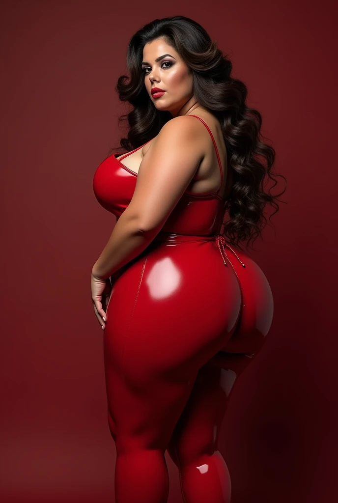 ((A aroused fertile feminine super-hot nympho vixen lusty romantic hot sexy bombshell waifu dick-hungry super-model kashmiri indian 21 year old perfect elite most caring woman posing for photoshoot with perfect voluptuous meaty-brawny-Carneous-fleshy-beefy toned body figure, extreme tight firm firm firm accurately rounded 34DDD sized erected silicon breasts, covered erected nipples, erotic expressions on face, red lips, and pony-tail healthy black hair, no cleavage bubble, round butts, voluptuous thighs)), ((wearing an unwrinkled smooth extreme skintight turtleneck velour-velvety vanta black ultra thick full-body covering real live venom all black symbiote velour-velvety extreme skintight suite-sweater from Spider-man 3 movie with bdsm roap and an extreme super skintight plush sumptuously velour luxuriously soft ribbed Winter Warm Thermal velvet Fleece Lined Women Leggings)), ((**standing in bdsm room and smiling, facing viewer and looking into his eyes, high quality, detailed face portrait, photorealistic, 8k, masterpiece vivid colors, warm lighting, intricate details, hentai, waifu, show full body view**))((low angle shot captured by IMAX camera)),