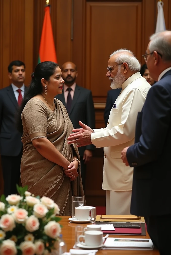 Indian Modi and Bangladeshi pm  seikh hasina 