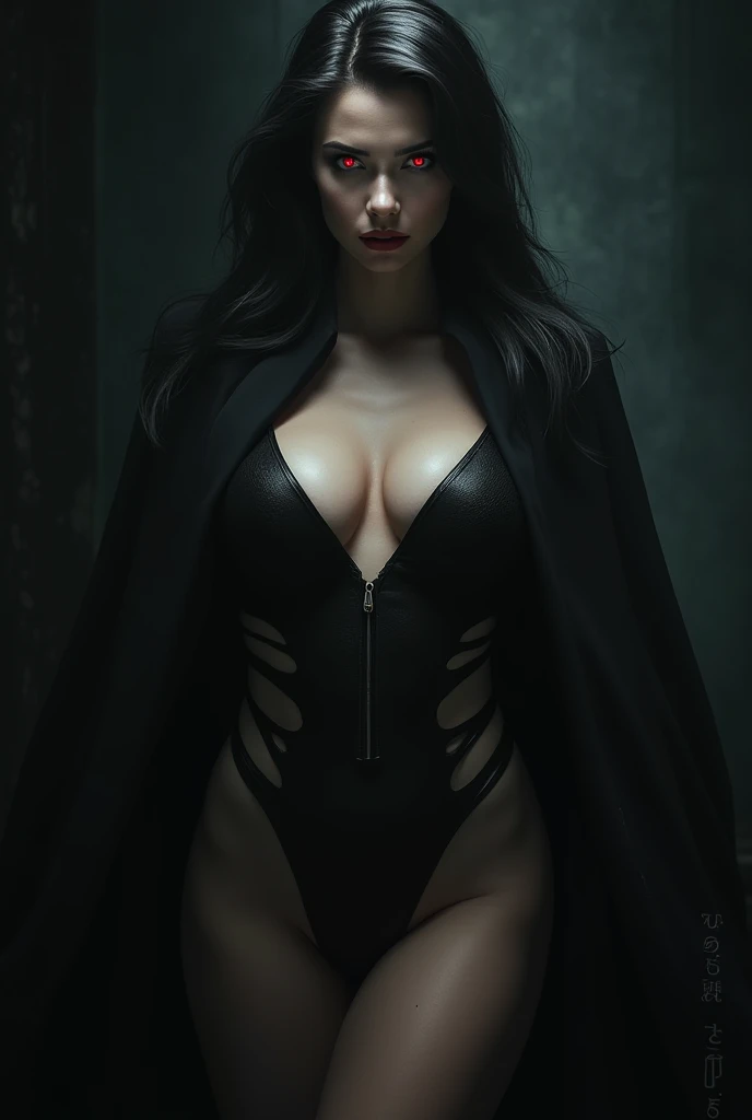 Naked vampire woman in front - SeaArt AI