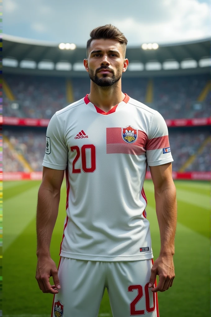 andrew tate in a soccer player style