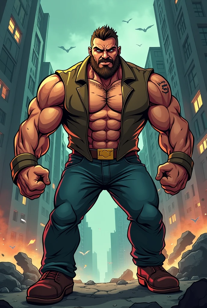 A cartoon and you have to want to be masculine