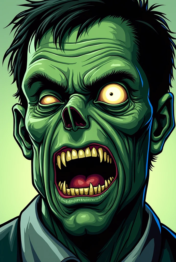 photo of a monster tryptophobitize RottingZombie person