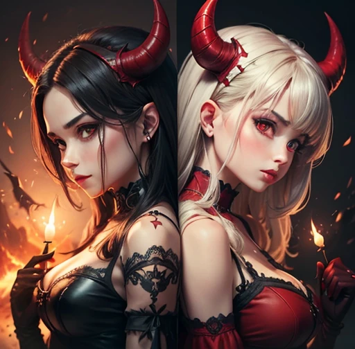 (carnage:1.5),(black and white demoness:1.5),(beautiful female model:1.5), (demoness with Large horns:1.25),(1 super muscular succubus with flayed skin:1.5), (covered in thick white muscle suit:1.5), (exposed perfect anatomy:1.5), high detail, best quality, masterpiece, finely detail, realistic skin texture, 85 mm art lens, f 1.2, sharp focus, 8 k high definition, insanely detailed, intricate, glowing white eyes, dark hair, glowing white background, hair bun, beautiful female face, white skin