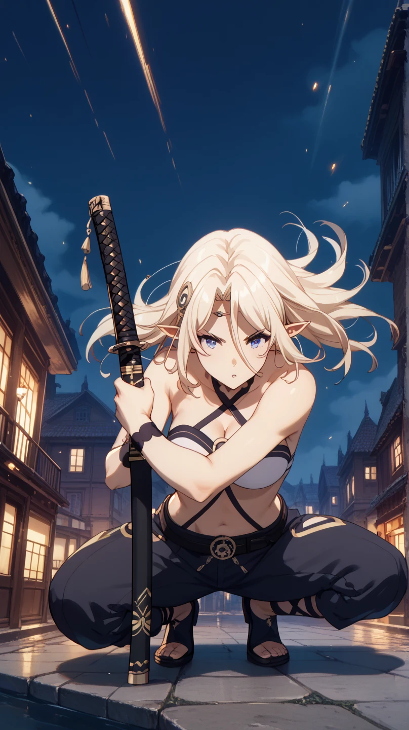 beatrixshadow,((looking disgusted)),holding a pink 