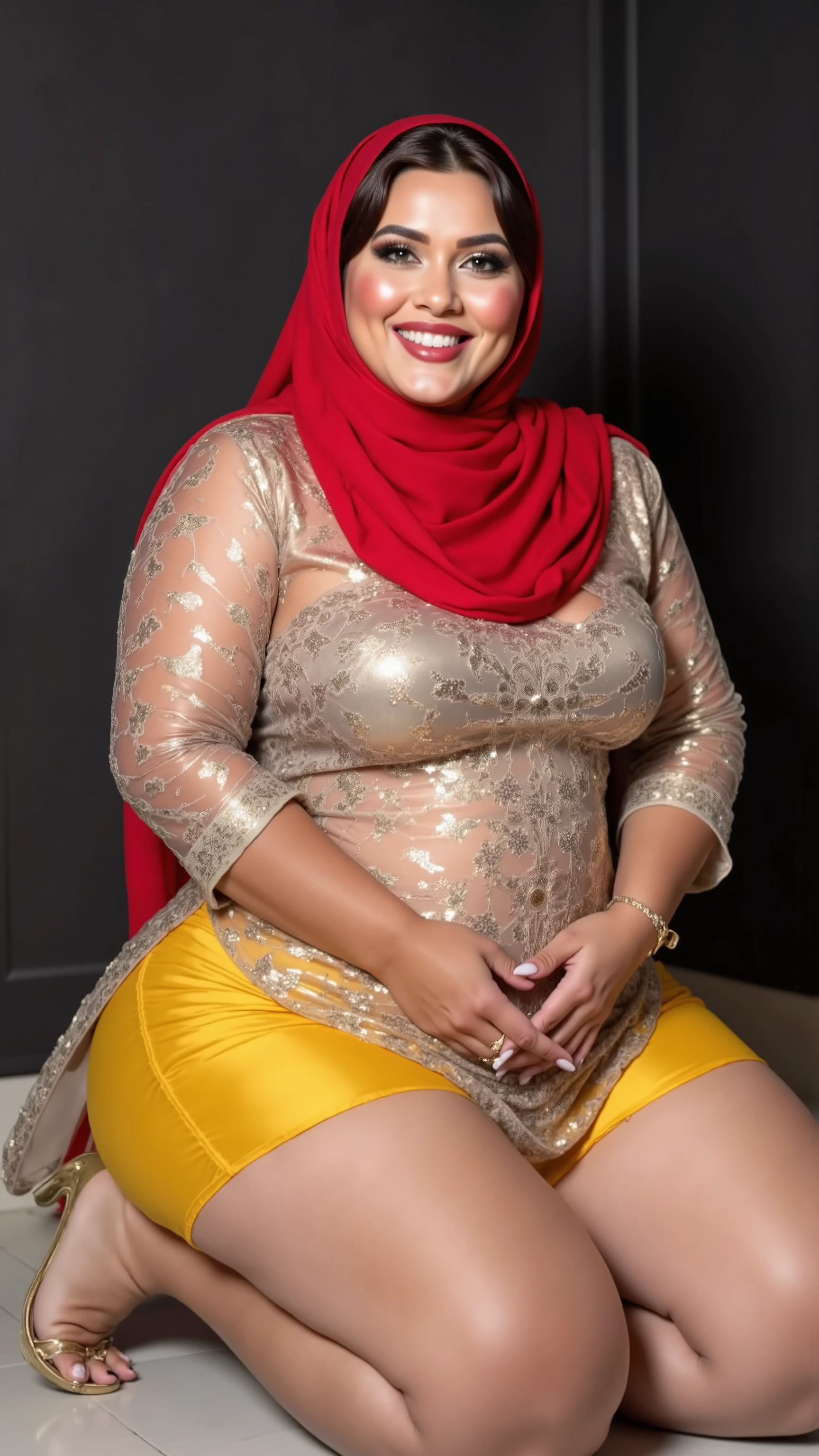 Portrait photo of a matured chubby malay girl, curvy, (laughing:1.2), malaysian, posing, look at a camera, nerd, spectacle, wearing glasses, full body, room background, big breast, hijab, wearing light blue color floral cotton underwear, light blue bra and panties, chubby camel toe,  nighttime, backlit, epic realistic, hyper detailed, detailed skin texture, mole below eye, natural skin texture, mole in body, insane details, intricate details, accent lighting, soft volumetric light, bokeh, (dramatic light:1.2), (neutral colors:1.3), cross process, living room background, ((detailed realistic face and eyes)), cinematic lighting, 8K resolution, Legs Wide Open, spread Legs, lying on bed, Liquid from the Crotch, Blushing, fat, wet body, wet cleavage, very wet body with water,  on the side, penetration,