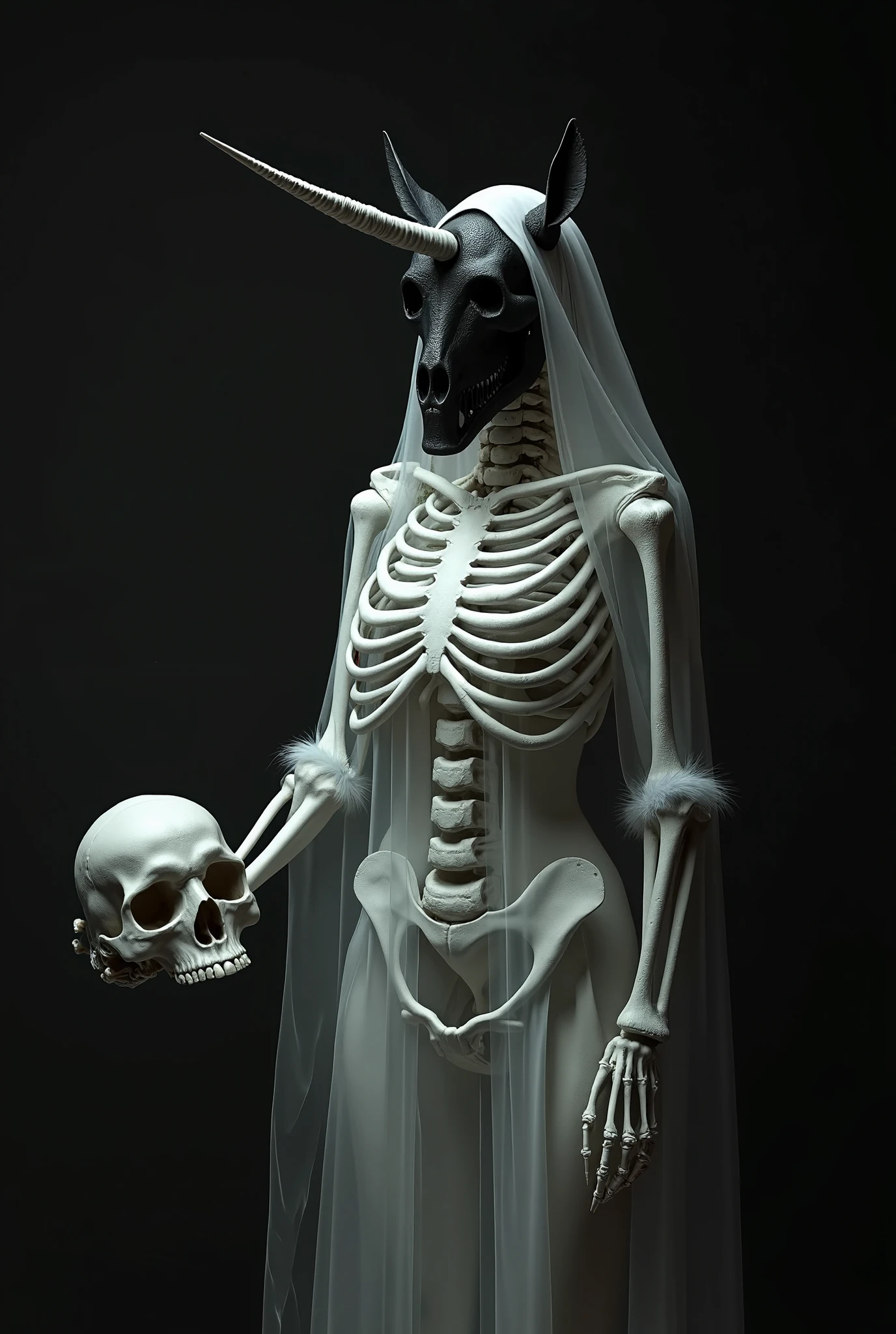 "(The best lighting, alto contraste, oscuro, dramatic),(Chica junto a una cabra negra gigante, Open the rib cage, autopsia, caldero con huesos humanos, prosthetic limbs, sangre por las paredes),Luz Caravaggio"