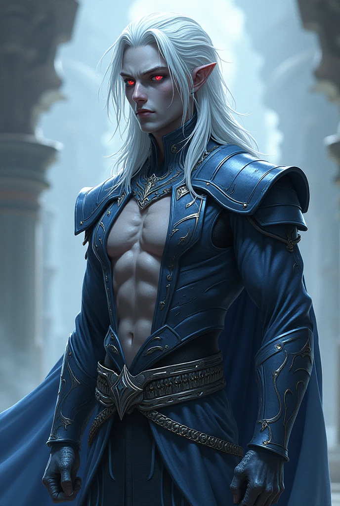 Pictish , super hd, 8k, (intrincate details:0.8), man, eyes blue, long platinum hair, wearing tunic