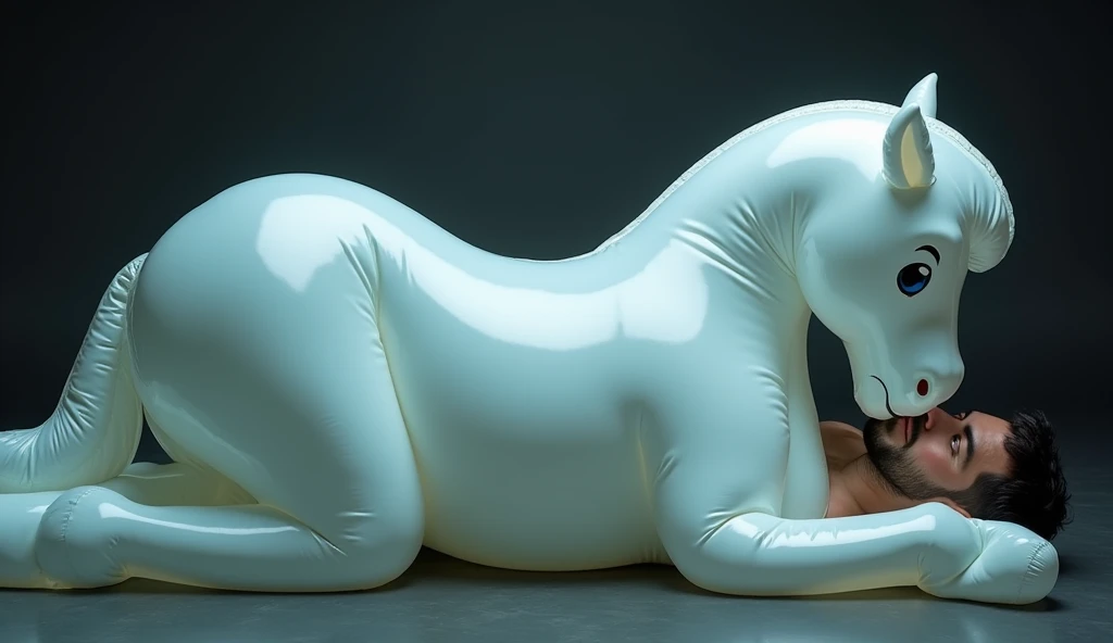 White girl under big black dick