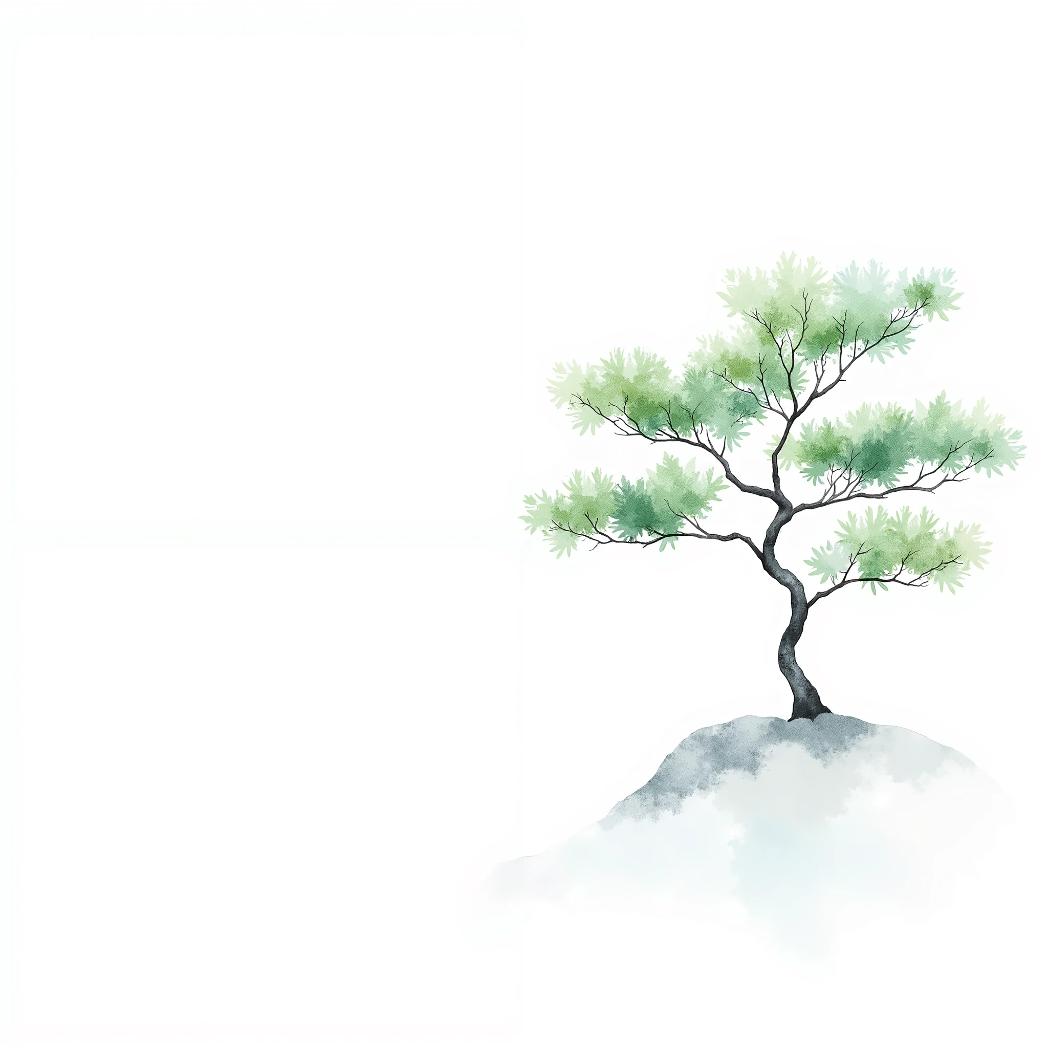 (masterpiece:1.2,EXCEPTIONAL QUALITY ,Mirror finish, Cinematic Experience, best illustrations), ultra high definition, more details,8k,16k,wallpaper,(New Year's card design drawing ),(Japanese pine),( minimalist:2.0),( cute:2.0),(watercolor:1.5),( has a white background:2.0),(Plain background:2.0)