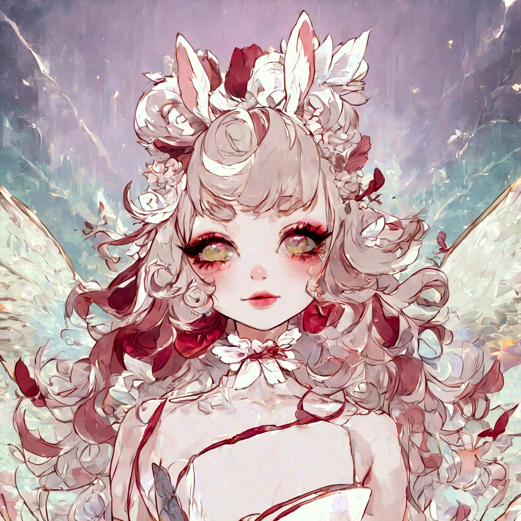Anime girl with pink hair and white dove in her hands, Guweiz in Pixiv ArtStation, Guweiz on ArtStation Pixiv, Guviz, Guviz-style artwork, Digital art on Pixiv, Anime fantasy illustration, Detailed digital anime art, beautiful fantasy anime, trending on artstation pixiv, Anime fantasy artwork