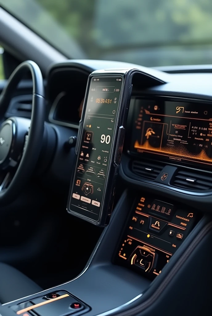 The flashlight is combined with the smartphone, combined with the car steering, the radio. A bit of design