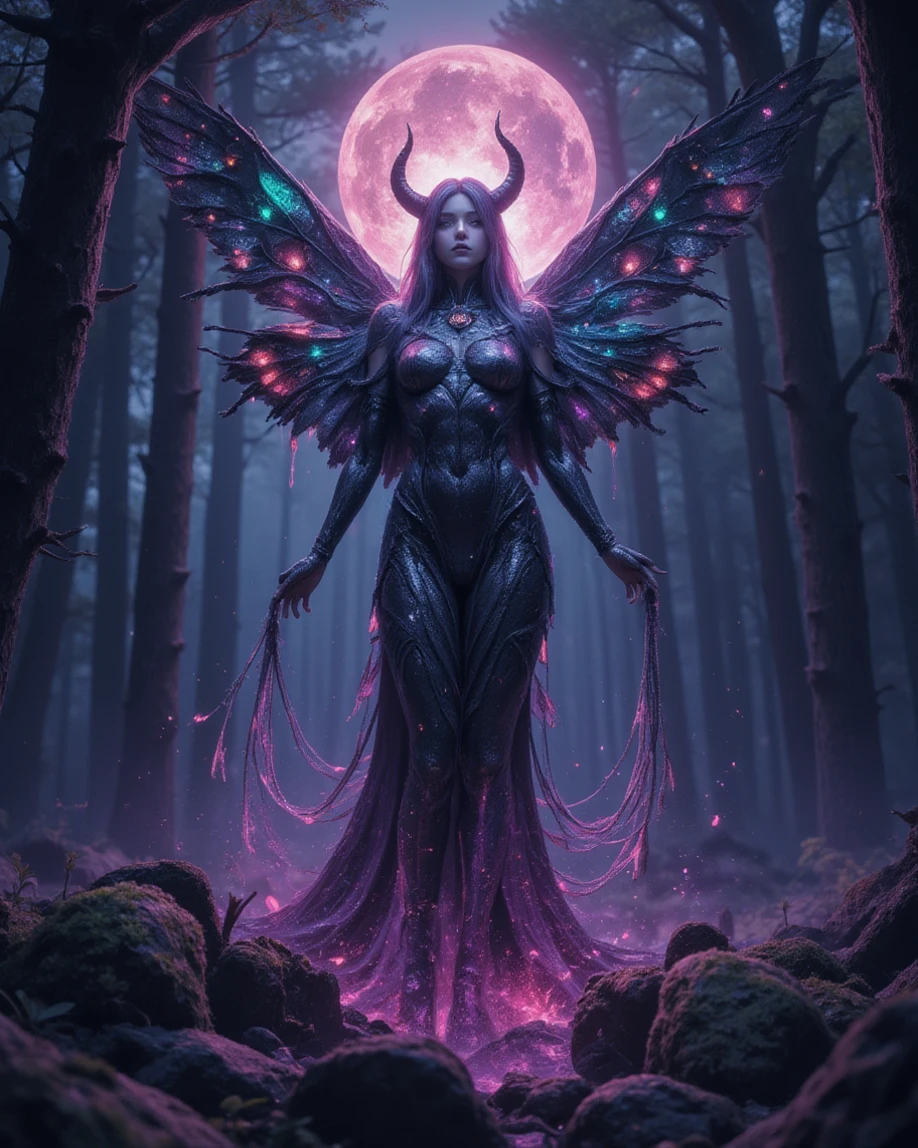 Cursed Goddess Statue in the Deep Forest, Marble texture, Abstract ...