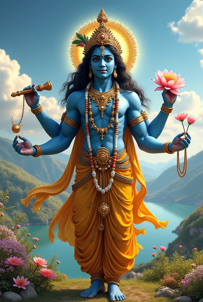 Lord krishana 5 pose