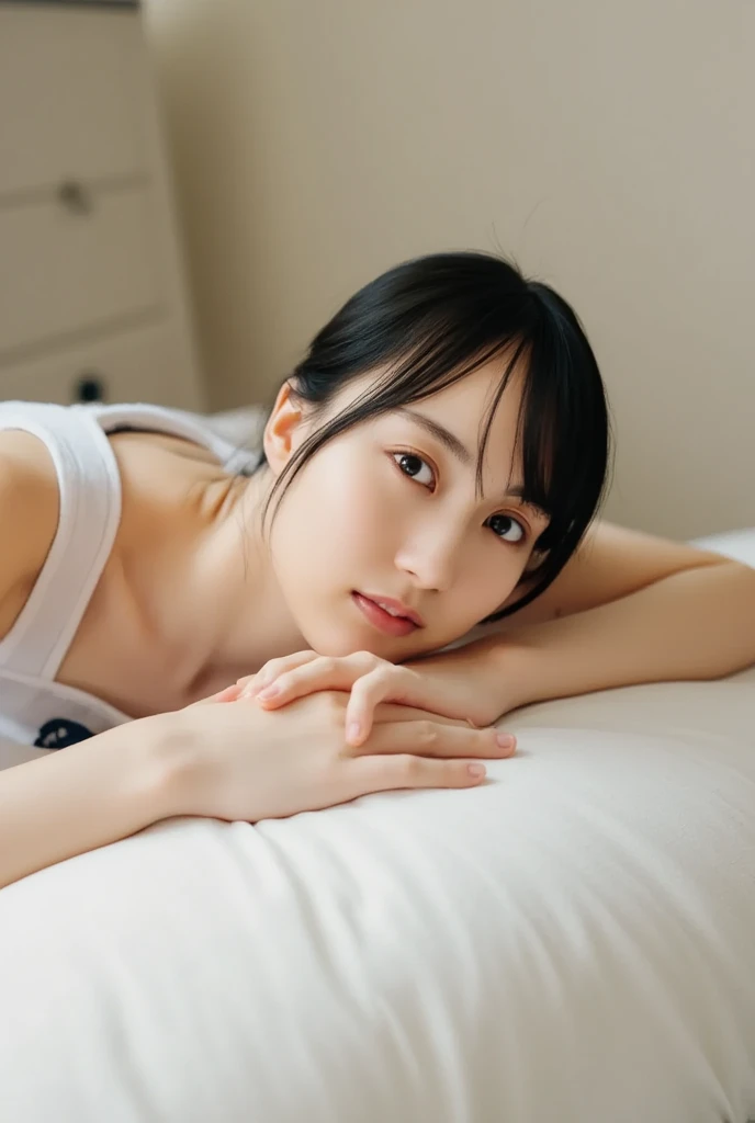 Japanese girl giving her pussy