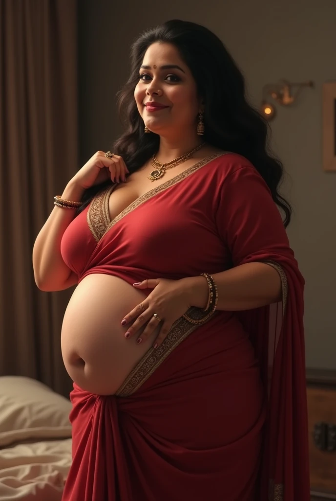 Model photoshoot recreation inspired by a painting, a nude woman with black bra, giantess figure, Indian woman, Nayanthara Hot, huge breast, milk tank, mallu serial actress, movie actress, looks like Nayanthara Aunty, Nayanthara momma, Nayanthara mama, mallu actress veriyan, mallu auntie, thick hips, booty queen, thick Beauty, Indian ethnic wear, Indian traditional wear, saree, sari, Indian traditional dress, big , Indian housewife, big booty, Aunty with her nephew, nephew loves his aunt, thick body, thick Girl, real woman, charming, fleshy navel, navel fold, huge ass, pawg beauty, captivating, 4 woman, perfect face, perfect eyes, perfect body, perfect figure, perfect fingers, aunty, bhabhi, desi bhabhi, desi aunty, mallu, bong, Kerala actress, Malayalam actress, perfect eyes, perfect face, perfect fingers, extremely gorgeous woman, beautiful housewife, beautiful aunty, High clarity eyes, shoot in Sony A7 mark II, Sony A7 mark II, 24-70mm , F/4.0 ZA OSS ZEISS, mirrorless camera, shot by Sony, extremely real, realism, flawless, retouched, beautiful eyes