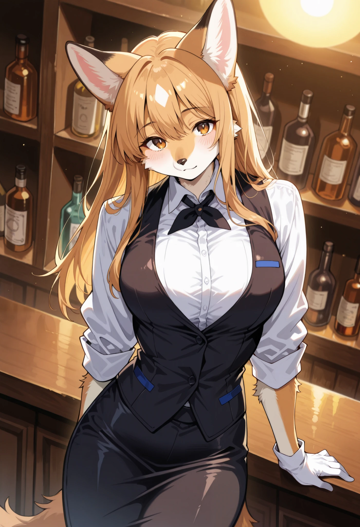 rating_safe, score_9, score_8_up, score_7_up, score_6_up, score_5_up, score_4_up, highres, source_furry, cover page, super high resolution, detailed background, bartender, bar, cocktail, absurdres(1girl, kemono, furry anthro)perfect anatomy, expression, good lighting, cinematic shadow, dynamic angle,