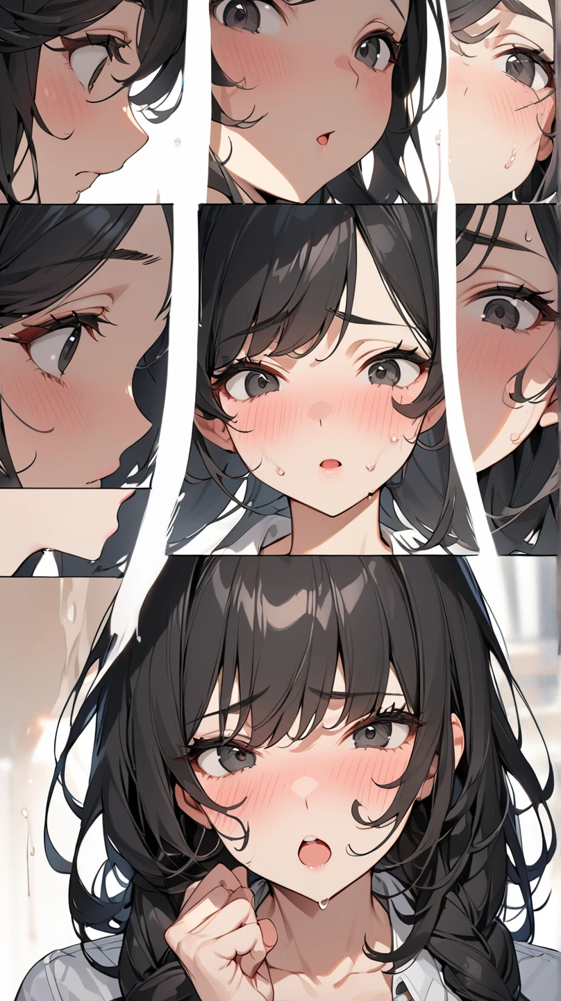 {{{{Ultra High-resolution gravure of neat wealthy virgin girl having her hair cut}}}}},{{Extremely detailed}},{{{{{The neat wealthy virgin girl is secretly invited to private beauty parlor for her, with a night view from the window, late at night, Forcibly injected with sexy hormones, she became so sensitive that every time hair-make artist touched her hair during a beauty salon treatment, And when she sits in the treatment chair at the beauty salon, gets her hair colored and cut in the most appropriate way, she will look the most beautiful ever, The sexual sensation doesn't stop while the fancy make-up is being applied, she becomes a Sweaty climaxing female kissing face that is spoiled by the make-up artist, dye her cheeks and integrated her face beautiful small, thick lips, getting more and more attractive girlfriend}}}}},{{{{{The best shiny and beautiful bangs hairstyles along the face for a small face effect arranged in a pretty, girlish}}}}},{{{{{Now the prettiest girl in her history, she has a confident and debauched look on her face, most adorable and loveliest M-shape Enchanting thick gross lips neat girl with shoulder that suddenly become slender, Too beautiful nape of the long neck, make-up artist gently traced her ears, and her breasts have grown full circles, too round, too heavy, too large and she's putting them on the desk with panting, cute frills bra, Glow shining brightness in her Eyes, Clear and smooth skin, too girlish appearance in this high-definition photo}}}}}