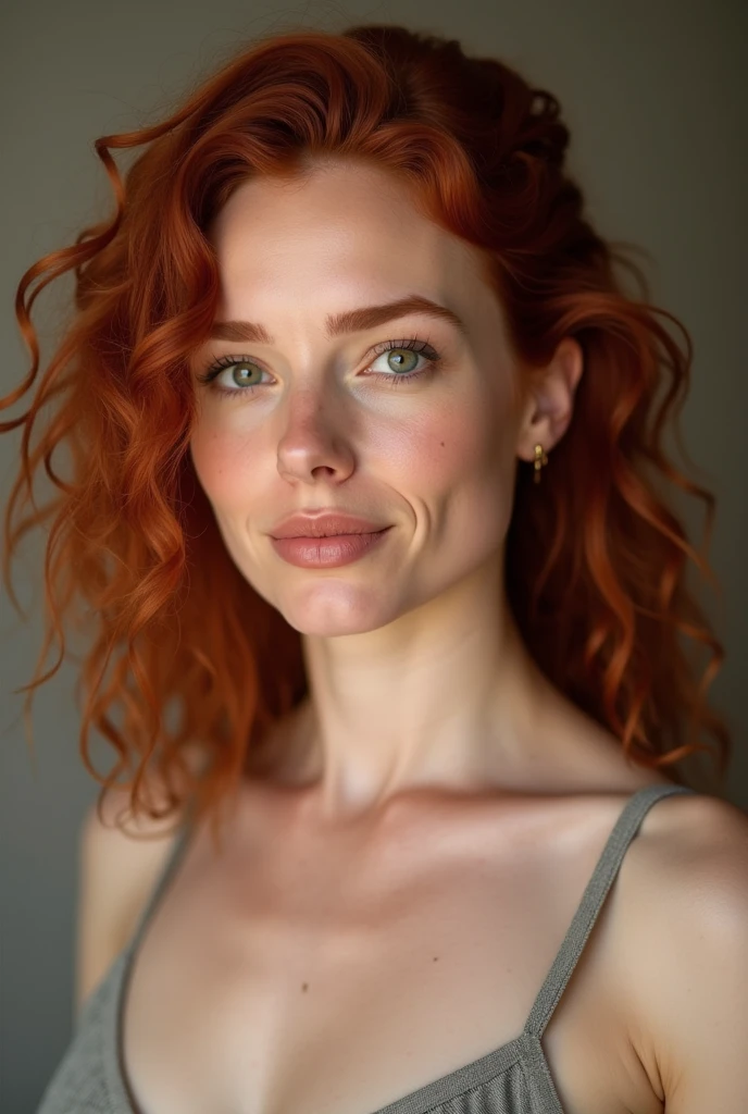 1girl in, age45, Solo, Aesthetic artwork, irish redhead, wavy ginger hair, shoulder length ginger hair, gray eyes, light grey eyes, some small freckles, pale skin, A-cup, small breasts, runners body, (textured skin, skin pores:1.1), (moles:0.8), imperfect skin, goosebumps, sitting down having coffee, drinking coffee, (extremely detailed 8k wallpaper), soft lighting, high quality, film grain, Fujifilm XT3 sharp focus, f 5.6, 50mm, High Detail, Sharp focus,(natural light), in a black colored dress. A black sundress, floral pattern sundress, crazy details, complex details, hyperdetailed