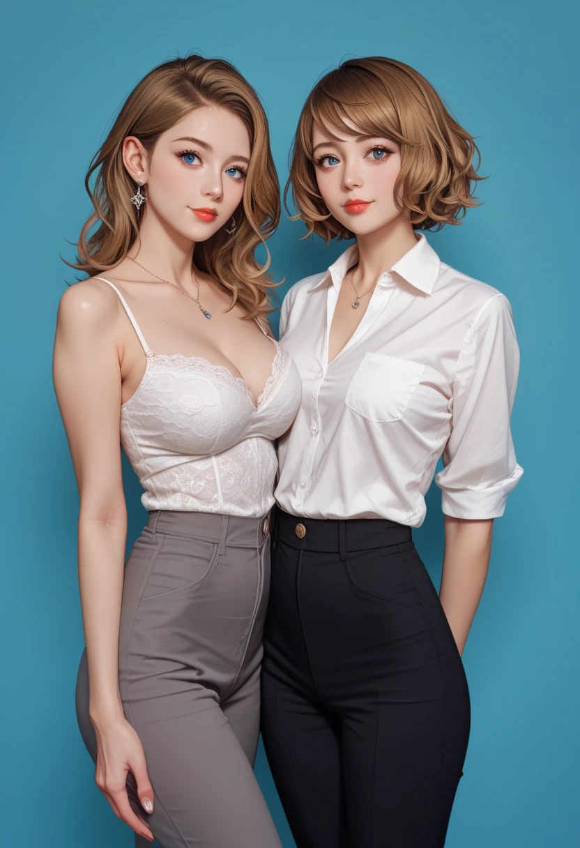 ((best qualtiy, 8k, tmasterpiece:1.3)), sharp:1.2, (full body1.2)perfect figure beautiful woman:1.4, (big breasts:1.2), smile:0.9, shag_cut hair, blonde with dark highlights, Long tight shirt:1.1, streets of tokyo,rain:1.5,Highly detailed facial and skin texture,detailed eyes,look sideways at the camera
