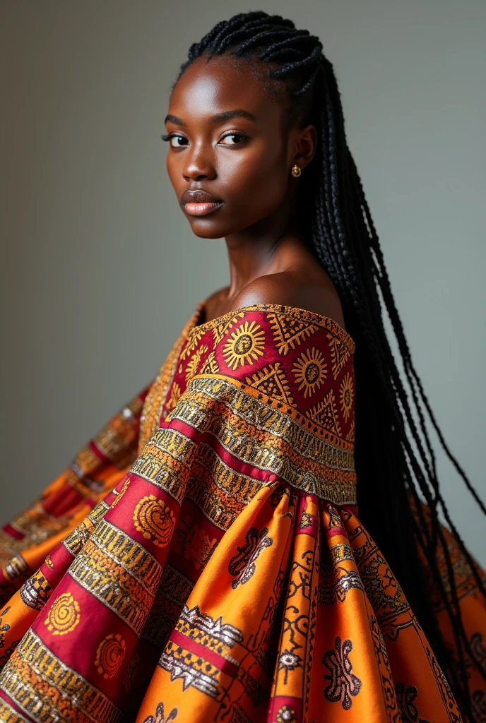 A Nigerian model on boubou