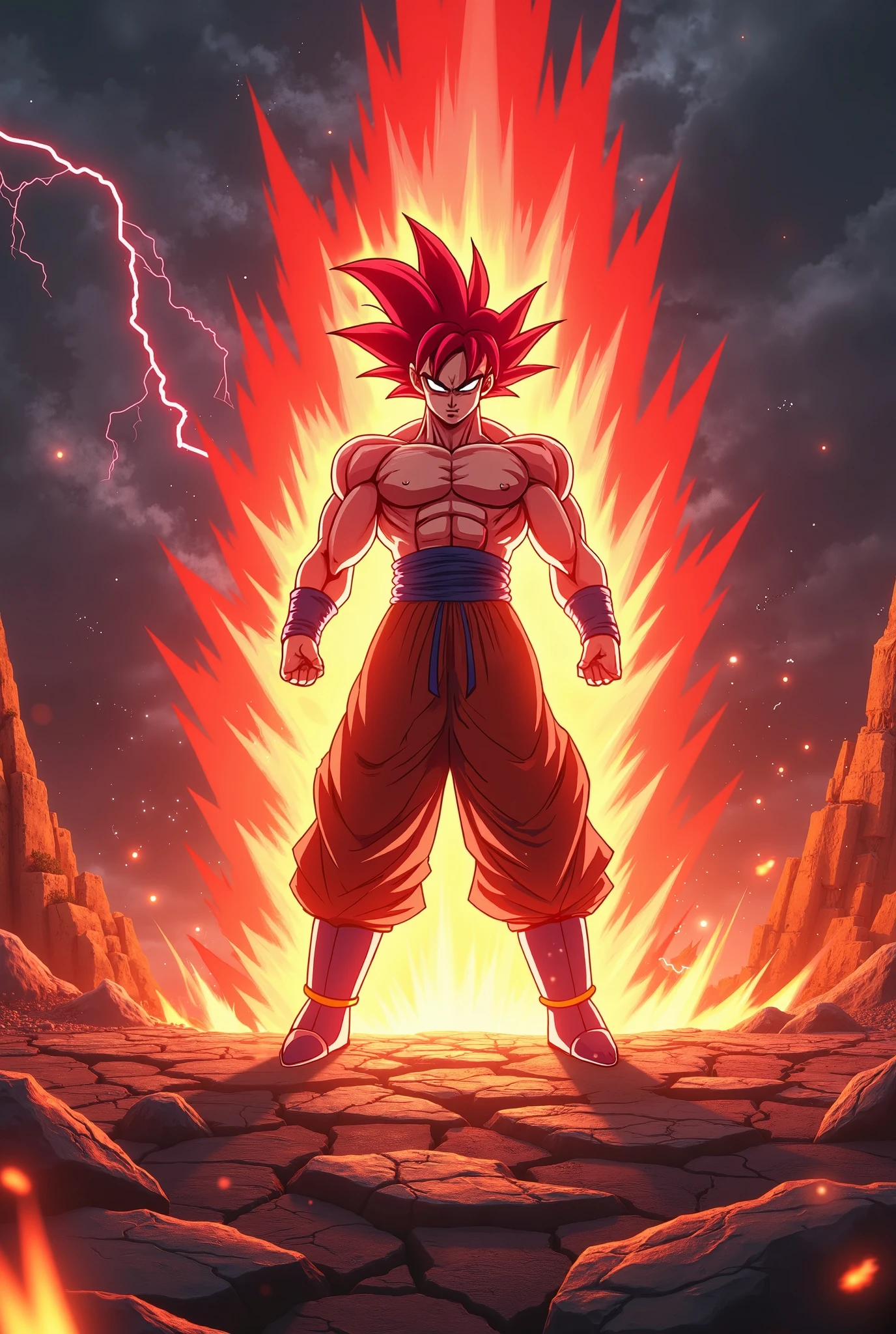 Goku super sayajin god supremo