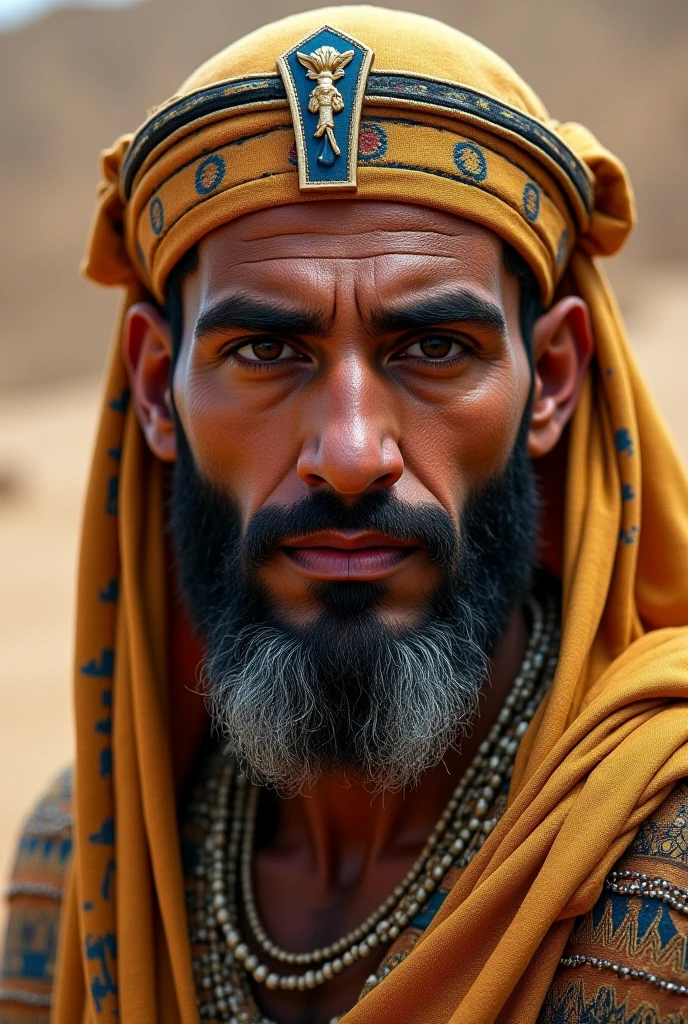 Create 3 pictures of an egyptian man named mohamed