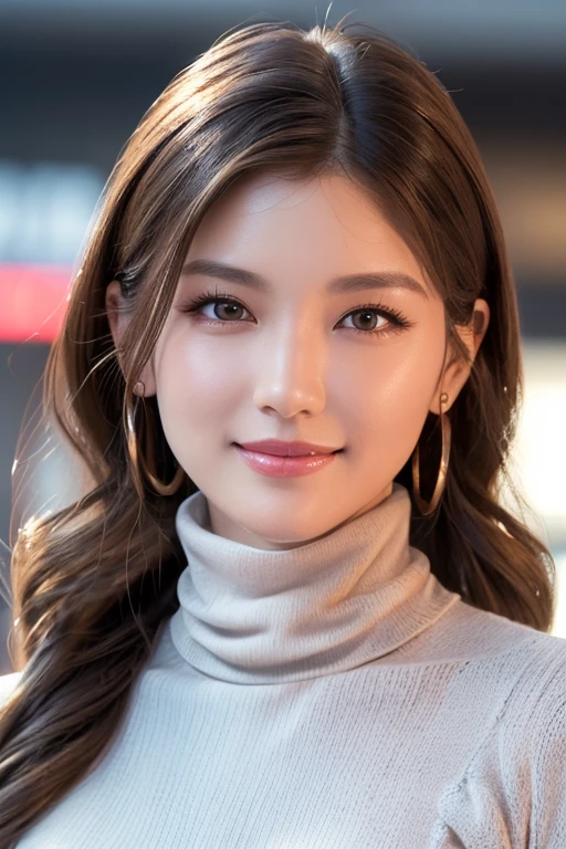 ((top quality、8k、masterpiece:1.3))、sharp focus, High level of image quality, high resolution,Draw lips correctly, red lipstick, from chest up, best quality, Super detailed, lifelike, Super fine skin, perfect anatomy, (Chinese women), (alone)Wear a floral green shirt,Buttons clearly visible,The buttons are all buttoned,white pants,。40 year old female,adult,charming smile,Chubby face,Round cheeks, ,Fat face,Chubby round face,big eyes,wavy long hair,Big breasts,Chubby body,,Leg length,stand,stand up,beach background