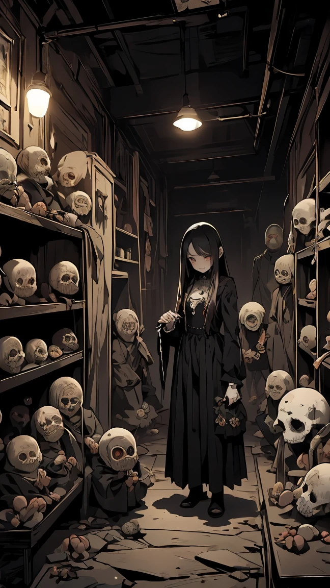 spirit photography、In the camera frame、Ghost photos、ghost、Midsummer、picture、Horror、occult、fear、Creepy、Panties、Girl、Girl、Short、Younger、Lower school year、Baby Face、flat chest、Both eyes open、smile、Dynamic Angle、masterpiece、best quality、ultra-detail、ectoplasm、grim Reaper
