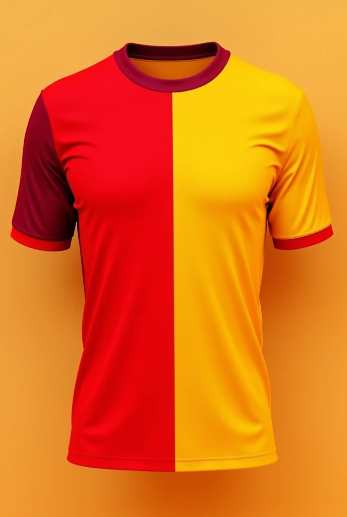 Pablo Gómez in a yellow t-shirt, blue and red