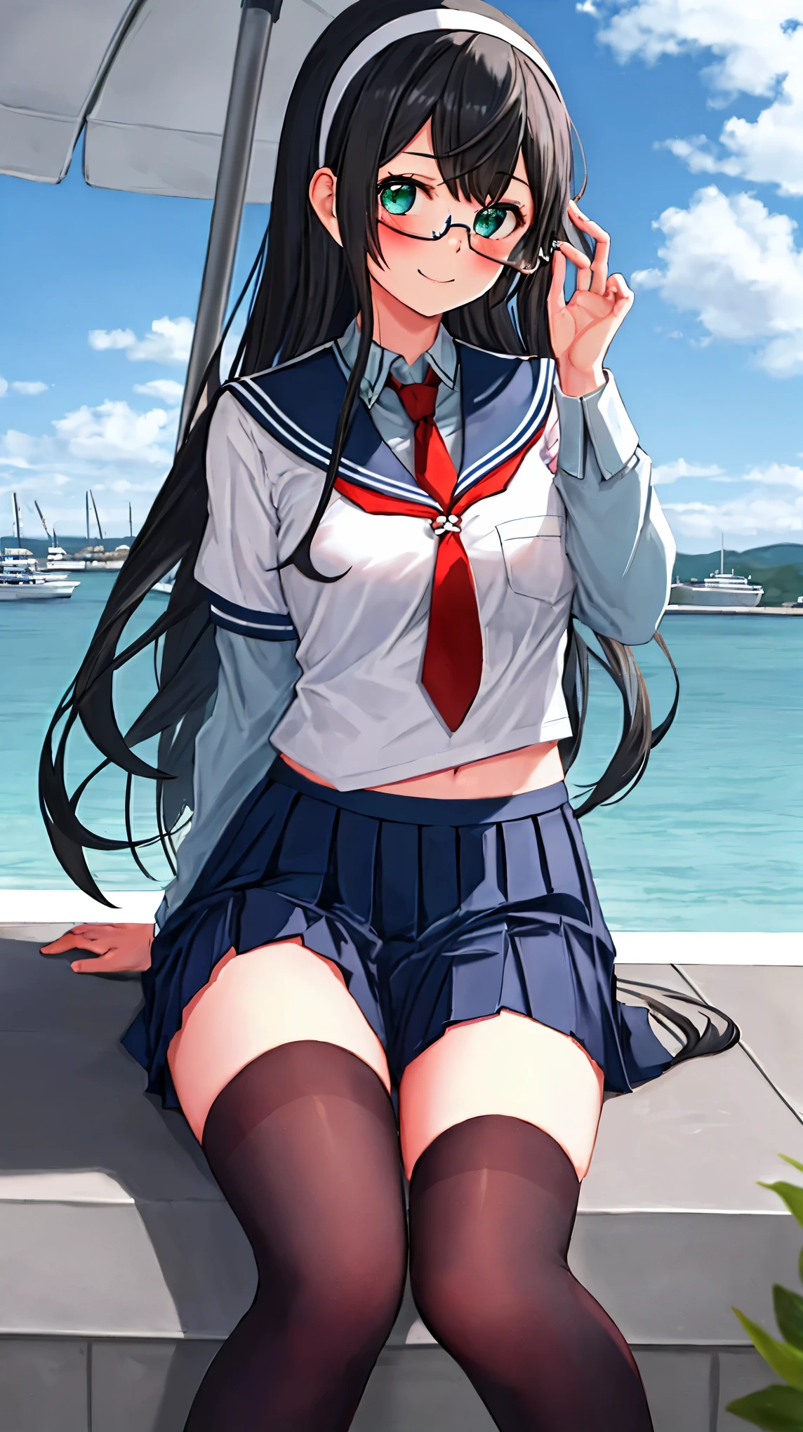 ((highest quality)), NSFW,kneeling,legs spread,tanned skin,school swimsuit,in the classroom