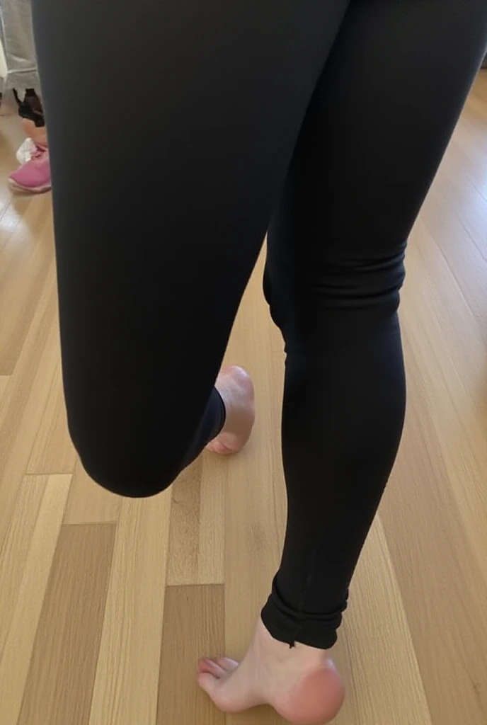 Big Foot wears white basketball socks